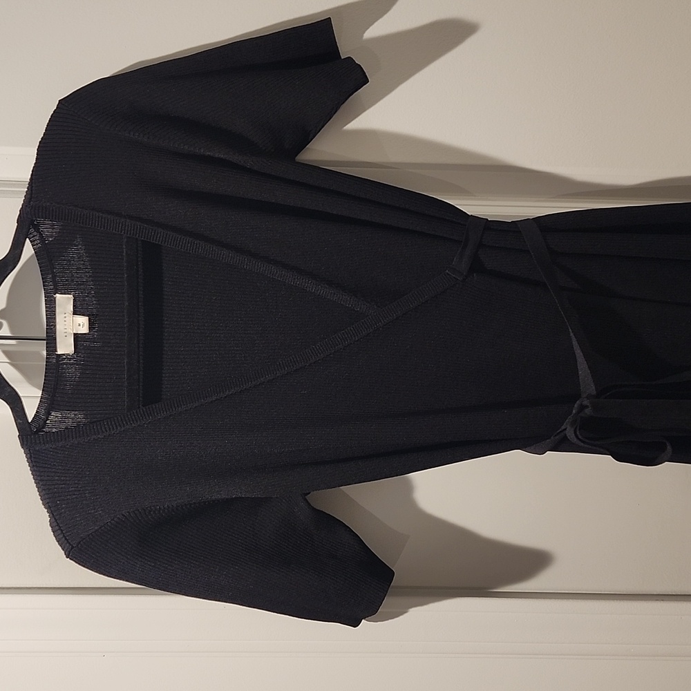 All:Row Knit Wrap Dress - Picture 2 of 8